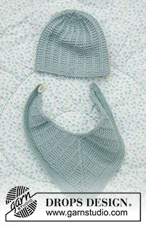 Free patterns - Baby Bibs & Scarves / DROPS Baby 33-20