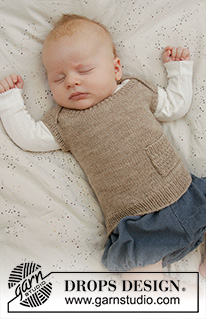 Free patterns - Vauvan topit ja liivit / DROPS Baby 33-22