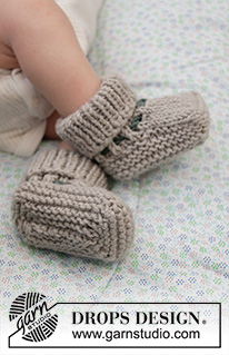Free patterns - Baby Socks & Booties / DROPS Baby 33-24