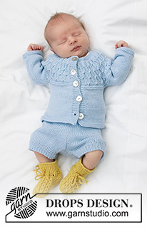 Free patterns - Baby Cardigans / DROPS Baby 33-26