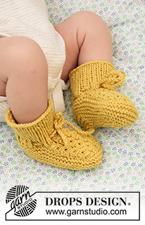 Free patterns - Baby Socks & Booties / DROPS Baby 33-27