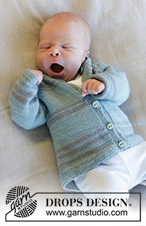 Free patterns - Swetry rozpinane dla niemowląt i małych dzieci / DROPS Baby 33-32