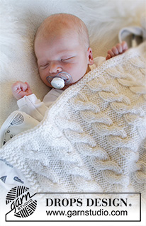 Free patterns - Decken für Babys / DROPS Baby 33-33