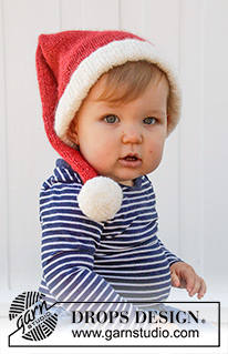 Free patterns - Santa Hats / DROPS Baby 36-12