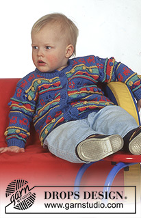 Free patterns - Koftor & Cardigans till baby / DROPS Baby 4-8