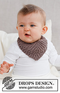 Free patterns - Baby Bibs & Scarves / DROPS Baby 42-15