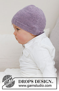 Free patterns - Baby Beanies / DROPS Baby 42-18
