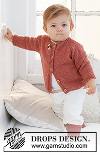 Free patterns - Baby Cardigans / DROPS Baby 42-4