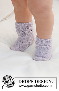 Free patterns - Baby Socks & Booties / DROPS Baby 43-12