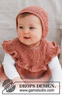 Free patterns - Baby Bonnets / DROPS Baby 43-16