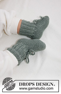 Free patterns - Baby Socks & Booties / DROPS Baby 43-20