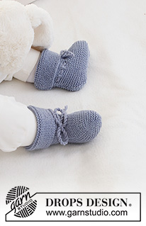 Free patterns - Baby Socks & Booties / DROPS Baby 43-21