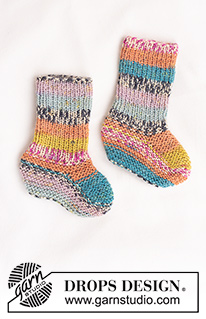 Free patterns - Baby Socks & Booties / DROPS Baby 43-25