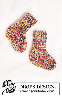 Free patterns - Baby Socks & Booties / DROPS Baby 43-27