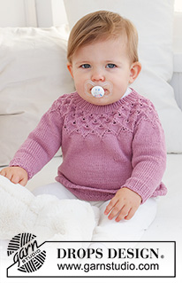 Free patterns - Baby Jumpers / DROPS Baby 43-7