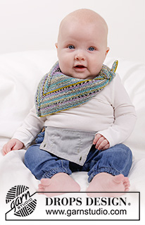 Free patterns - Šály a nákrčníky pro miminka / DROPS Baby 45-13