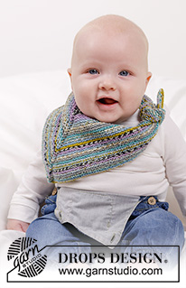 Free patterns - Šály a nákrčníky pro miminka / DROPS Baby 45-13