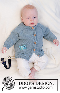 Free patterns - Baby Cardigans / DROPS Baby 45-21
