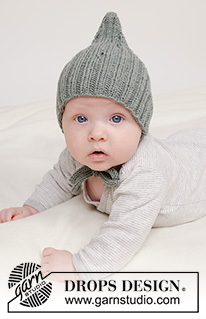 Free patterns - Czapki i kapelusze dla niemowląt i małych dzieci / DROPS Baby 45-4