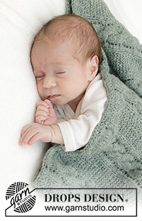 Free patterns - Baby Blankets / DROPS Baby 46-11