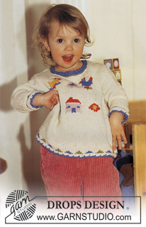Free patterns - Baby Jumpers / DROPS Baby 5-19