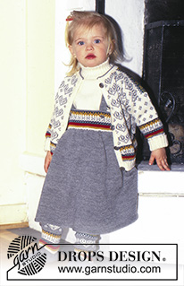 Free patterns - Baby Nordic Cardigans / DROPS Baby 5-6