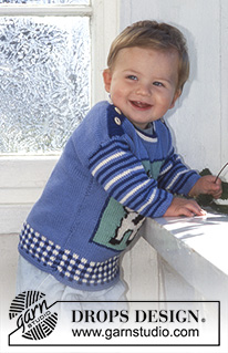 Free patterns - Swetry przez głowę dla niemowląt i małych dzieci / DROPS Baby 6-24