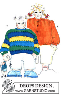 Free patterns - Koftor & Cardigans till barn / DROPS Children 1-8