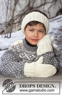 Free patterns - Children Gloves & Mittens / DROPS Children 12-12