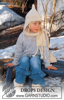 Free patterns - Proste dziecięce rozpinane swetry / DROPS Children 12-30