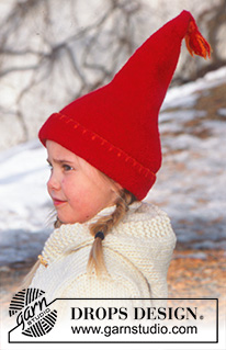 Free patterns - Christmas Hats for Children / DROPS Children 12-51