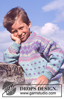 Free patterns - Nordiska tröjor till barn / DROPS Children 2-2