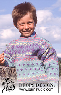 Free patterns - Nordiske gensere til barn / DROPS Children 2-2