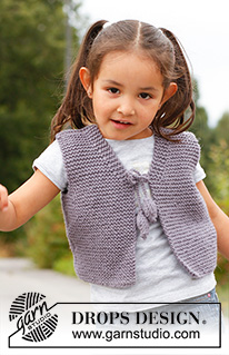 Free patterns - Spencers & Slipovers voor kinderen / DROPS Children 22-17