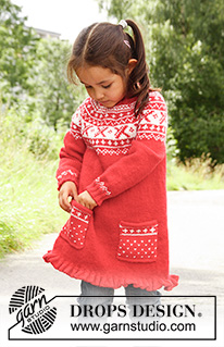 Free patterns - Sukienki i spódnice dziecięce / DROPS Children 22-20