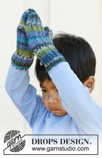 Free patterns - Fingerhandschuhe & Fäustlinge für Kinder / DROPS Children 22-37