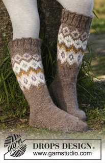 Free patterns - Children Socks & Slippers / DROPS Children 23-17