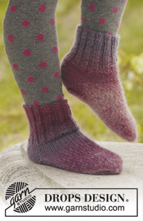 Free patterns - Baby Socks & Booties / DROPS Children 23-23