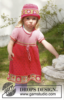 Free patterns - Sukienki i spódnice dziecięce / DROPS Children 23-49