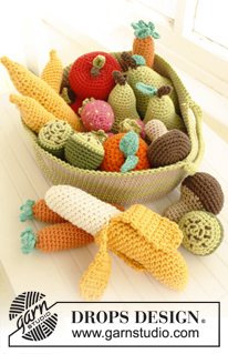 Free patterns - Play Food / DROPS Children 23-62