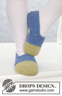Free patterns - Baby Socks & Booties / DROPS Children 24-17