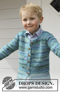Free patterns - Proste dziecięce rozpinane swetry / DROPS Children 24-46