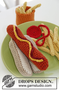 Free patterns - Play Food / DROPS Children 24-48