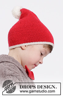 Free patterns - Santa Hats / DROPS Children 26-18