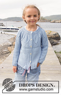 Free patterns - Jacken & Cardigans für Kinder / DROPS Children 27-24