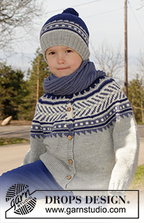 Free patterns - Dětské propínací svetry / DROPS Children 27-31