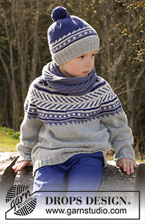 Free patterns - Dětské norské pulovry / DROPS Children 27-32