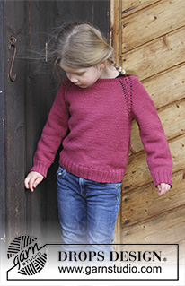 Free patterns - Basic gensere til barn / DROPS Children 30-14