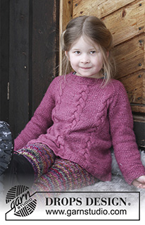 Free patterns - Dziecięce swetry przez głowę / DROPS Children 30-3