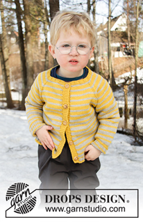 Free patterns - Proste dziecięce rozpinane swetry / DROPS Children 32-14